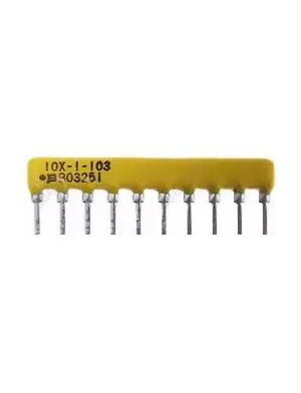 A10223J, резисторная сборка 9 резисторов 22ком ±5% 1/8w ±100ppm/°c