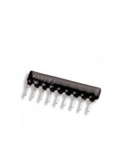 A09152J, резисторная сборка 8 резисторов 1,5ком ±5% 1/8w ±100ppm/°c