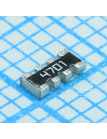 YC164-FR-074K7L, резисторная сборка smd 1206 4 резисторов по 4.7ком