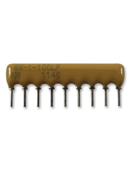 4609X-101-221LF, res array 8 res 220 ohm 9sip