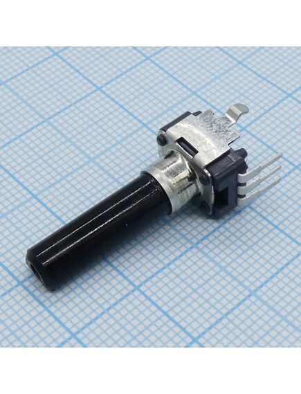 RK09D1130A1N, singl-unit, vertical, flat shift 30mm, 10k, 1b
