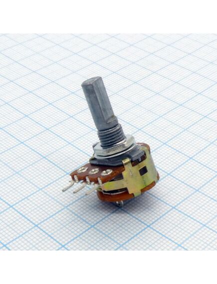 S16KN1-B 50K L20F, резисторы регулировочные однооборотные(300 °),с выключателем предназначены для работы в электрических цепях постоянного, переменного и импульсного тока, изображение 2