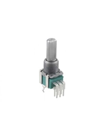 RK09L12D0A1T, potentiometer rk09l series, dual-unit, vertical, flat shift 20mm, 10k, логариф. хар-ка (15a), for vol
