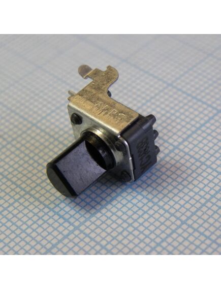RK09K1110AK4, singl-unit, horisontal, flat shift 15mm, 10k, 1b