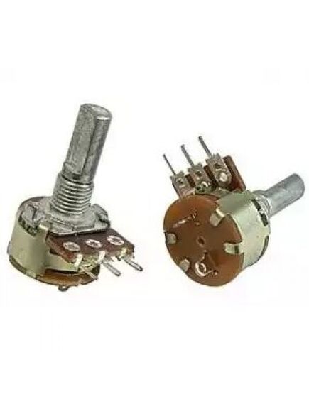 S16KN1-B 50K L20F, резисторы регулировочные однооборотные(300 °),с выключателем предназначены для работы в электрических цепях постоянного, переменного и импульсного тока