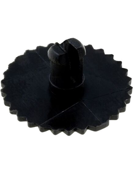 CA14 14003 NEGRO, ручка (колесо) к ca14 чёрная 16мм