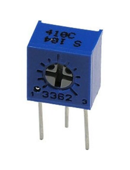 TSR-3362S-203R, потенциометр однооборотный керметный 20ком 0.5вт ±10% (6.6 x 4.7 x 6.99мм)