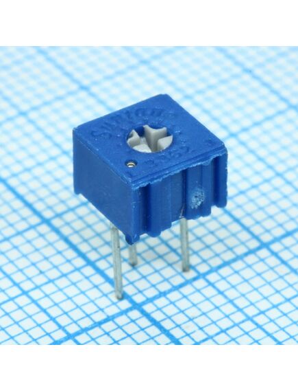 TSR-3362P-333R, потенциометр однооборотный керметный 33ком 0.5вт ±10% (6.6 x 6.99 x 4.7мм)