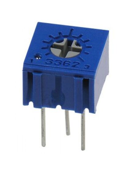 3362H-1-101LF, потенциометр однооборотный керметный 100ом 0.5вт pc pin