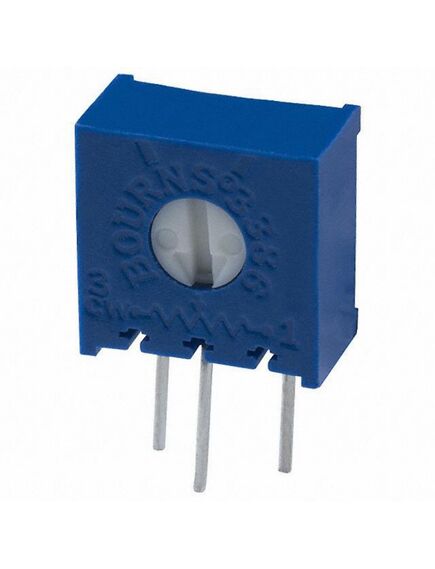 3386X-1-102LF, потенциометр однооборотный керметный 1ком 0.5вт pc pin
