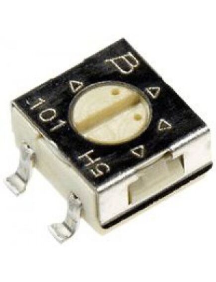 3314G-1-103E, потенциометр однооборотный керметный 10ком 0.25вт smd