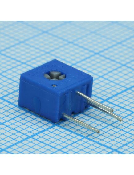 TSR-3362W-104R, потенциометр однооборотный керметный 100ком 0.5вт ±10% (6.6 x 4.7 x 6.99мм)