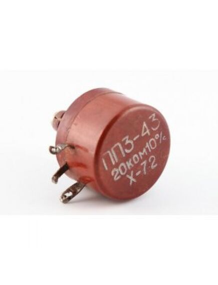 ПП3-43-15К ±10%, потенциометр 15ком ±10% 3вт