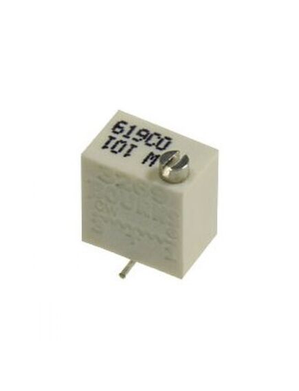 3269W-1-104LF, потенциометр многооборотный керметный 100ком 0.25вт smd
