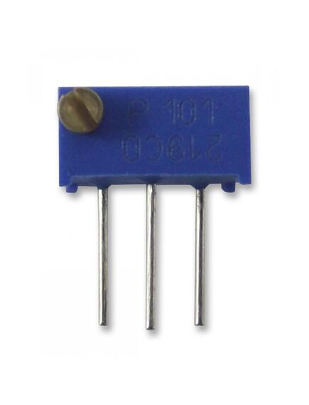 3296P-1-504LF, trimmer 500k ohm 0.5w pc pin