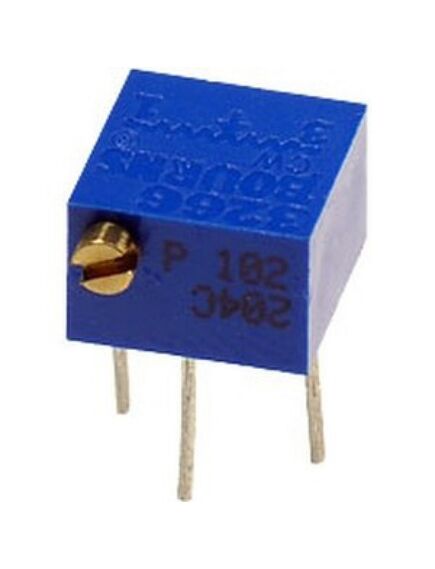 3266P-1-103LF, потенциометр многооборотный керметный 10ком 0.25вт pc pin