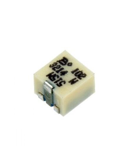 3214W-1-103E, потенциометр многооборотный керметный 10ком 0.25вт smd