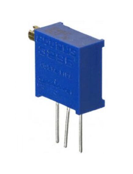 3296X-1-502LF, потенциометр многооборотный керметный 5ком 0.5вт pc pin