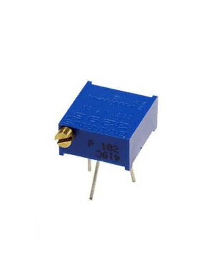 3296P-1-103LF, потенциометр многооборотный керметный 10ком 0.5вт pc pin