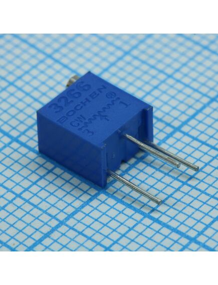 3266W-1-203, потенциометр многооборотный 20ком 0.25вт pc pin