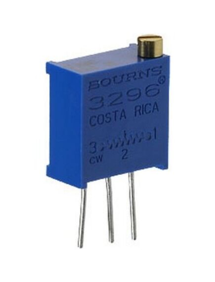 3296W-1-202LF, потенциометр многооборотный керметный 2ком 0.5вт pc pin