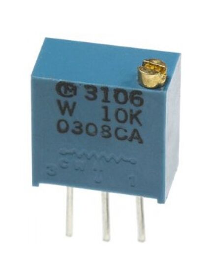 PV36W503C01B00, потенциометр многооборотный керметный 50ком 0.5вт th