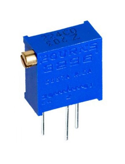 3296Z-1-203LF, потенциометр многооборотный керметный 20ком 0.5вт pc pin