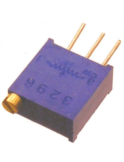 3296W-1-10K, подстроечный резистор 3296w 10k, 25 оборотов