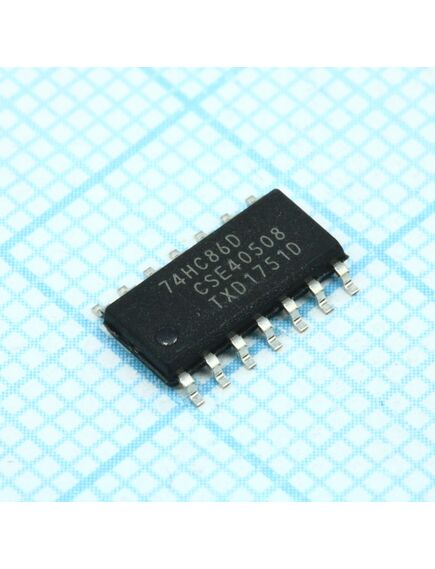 74HC86D,653, 4 элемента исключающее или2, 14-so, изображение 2