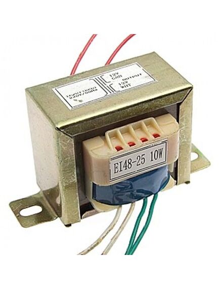 EI48*25 220V TO 2X12V 10W, трансформатор питания 10ва 220в-2х12в ei48*25