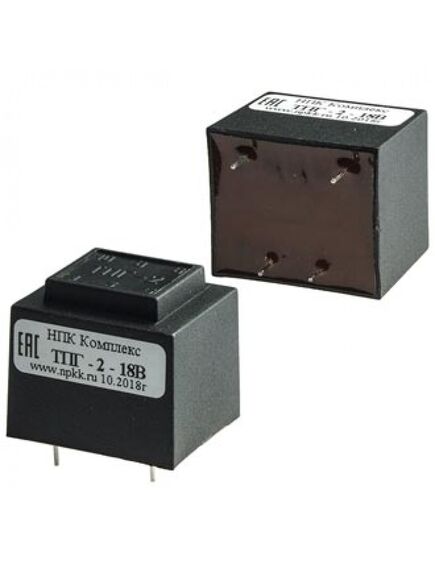 ТПГ-2 18В, трансформатор питания герметичный 2.5ва 230в 18в/130ма 30мм