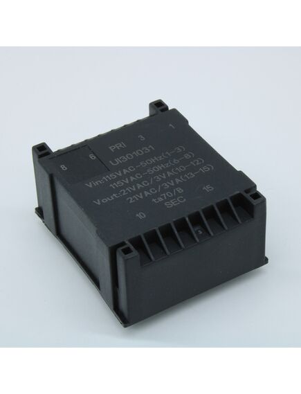 UI301031, трансформатор питания 6ва 2*115в, 2x21в , 2x143ма 70/b