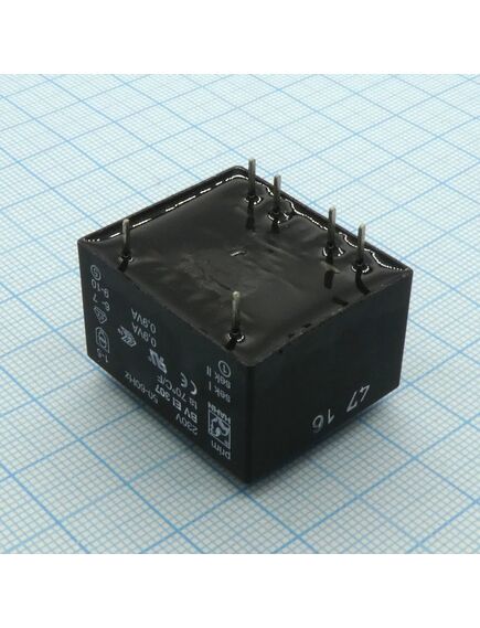 BV EI 307 3843, трансформатор питания 1.8ва 230в 2x6в/2x150ма ta 70 c/f (ei 30/11.5)22.1мм
