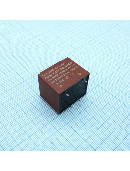 TCE3018S-2-090-0230, трансформатор питания 2.3ва 230в 9в/256ма ta 70°c/b (ei 30/18) 29.5мм, изображение 2
