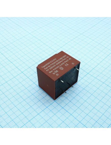 TCE3015S-2-090-0200, трансформатор питания 2.0ва 230в 9в/222ма ta 70°c/b (ei 30/15.5) 26.5мм, изображение 2