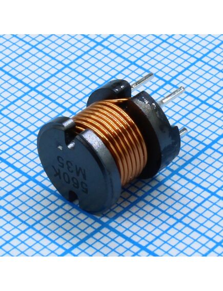 RCH110NP-560K, силовая индуктивность 56uh ±10% 2.3a 0.092om радиальная без магнитного экрана