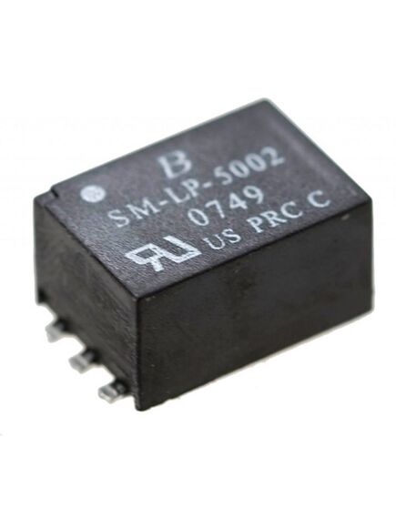 SM-LP-5002, трансформатор аудио 1:1 2000vrms 136ом первичн. 136ом вторичн. 6 выводов для поверхностного монтажа