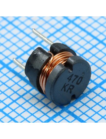RCH654NP-470K, силовая индуктивность 47uh ±10% 0,62a 0.34om радиальная без магнитного экрана