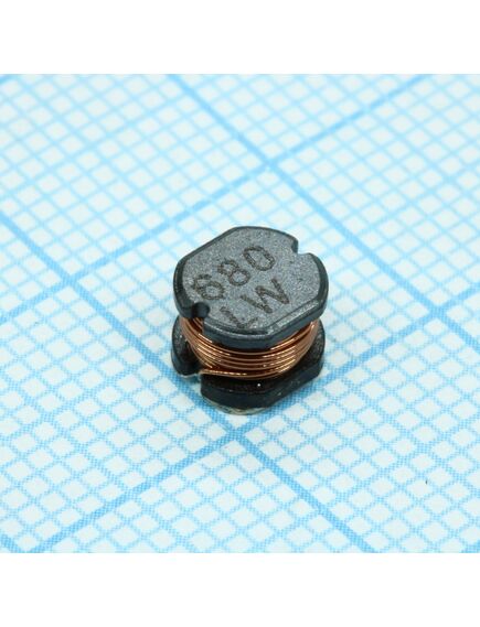 CD54NP-680KC, силовая smd индуктивность 68мкгн ±10% 0.61a 0.46ом без магнитного экрана