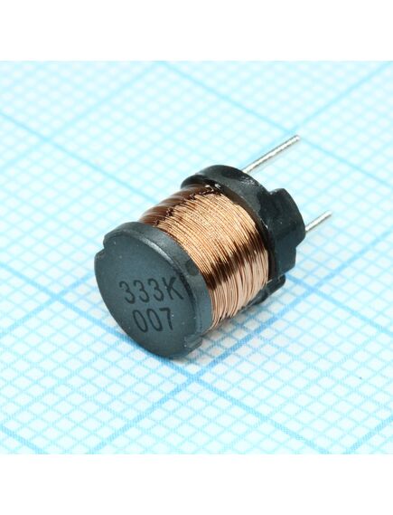 RCH895NP-333K, силовая индуктивность 33mh ±10% 0.048a 64.2om радиальная без магнитного экрана