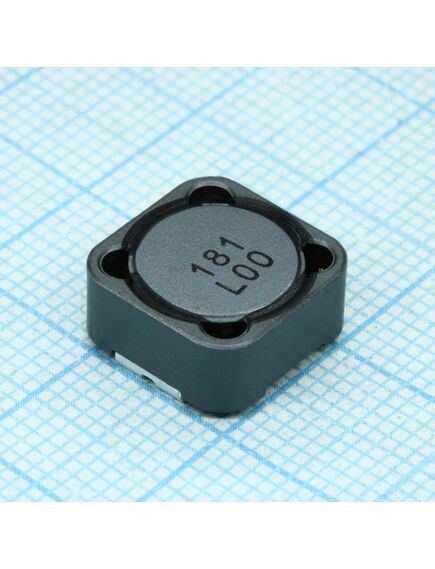 CDRH125NP-181MC, силовая smd индуктивность 180мкгн ±20% 0.9a 0.29ом c магнитным экраном