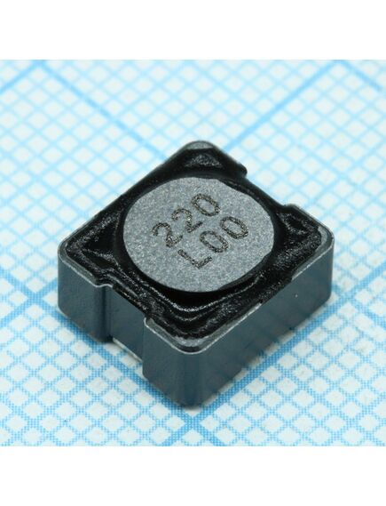CDRH104NP-220MC, силовая smd индуктивность 22мкгн ±20% 1.65a 0.094ом c магнитным экраном