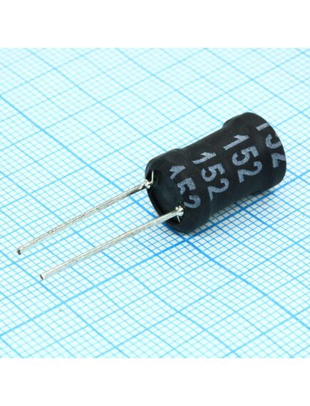 LGB-X1016-152K, радиальная индуктивность 1500uh 0,52a 1.3ohm dcr p=6.5mm