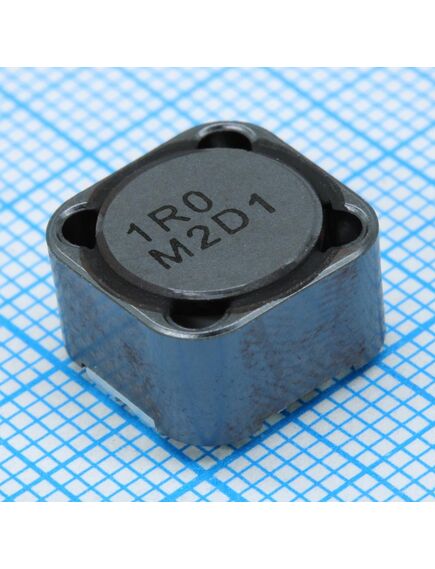 CDRH127/LDNP-1R0NC, силовая smd индуктивность 1мкгн ±30% 14a 6.5мом c магнитным экраном