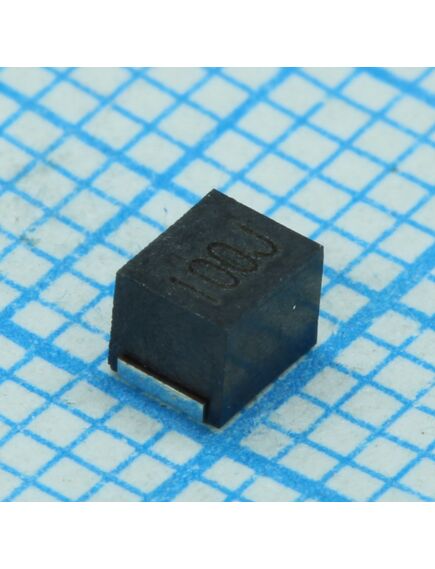 AISM1210-100K-0.15A, проволочная smd индуктивность на ферритовом сердечнике 2.52мгц 10мкгн ±10% 150ма rdc 2.1ом 30q