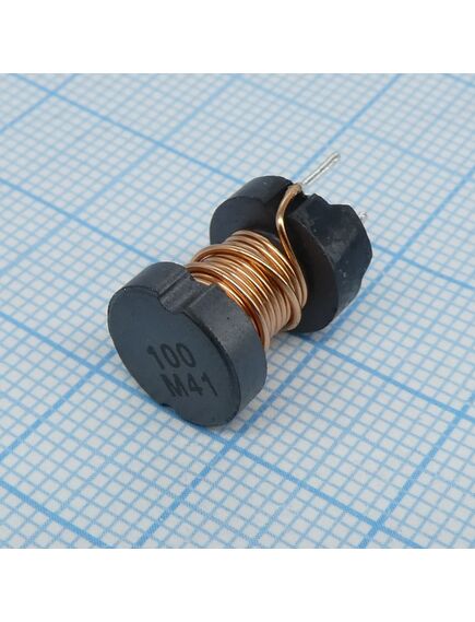 RCH114NP-100KB, силовая индуктивность 10uh ±10% 4.0a 0.025om радиальная без магнитного экрана