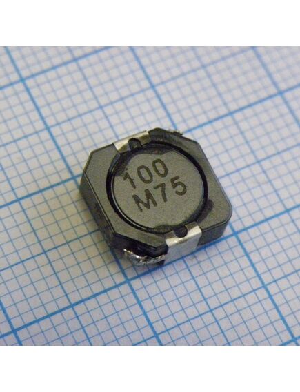 CDRH104RNP-100NC, силовая smd индуктивность 10мкгн ±30% 4.48a 0.026ом c магнитным экраном