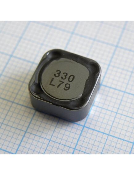 CDRH125NP-330MC, силовая smd индуктивность 33мкгн ±20% 2.1a 0.044ом c магнитным экраном