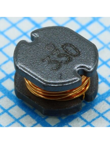 SDR0503-330KL, чип-индуктивность силовая проволочная 33мкгн ±10% 1кгц 15q-фактор феррит 700ма 380мом автомобильного применения лента на катушке
