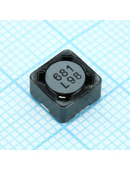 CDRH74NP-681MC, силовая smd индуктивность 680мкгн ±20% 0.69a 0.38ом c магнитным экраном